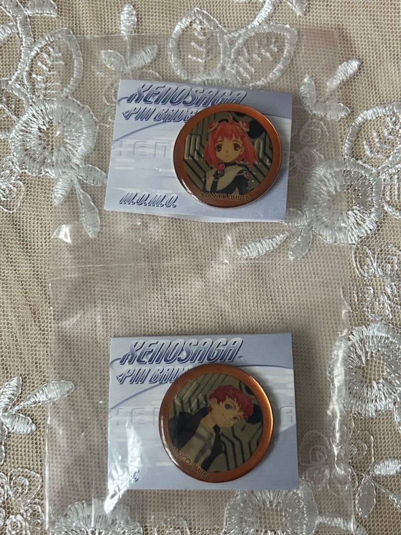 XENOSAGA ゼノサーガ　ピンバッジ　2個セット