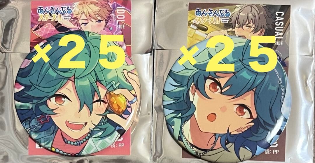 あんスタ ライカ 宝丈萊香 コレクション缶バッジ 2025 Feb. 50個