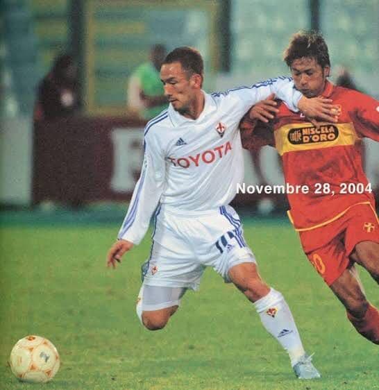 【新品/未使用】#10 中田英寿 アウェイ フィオレンティーナユニフォーム