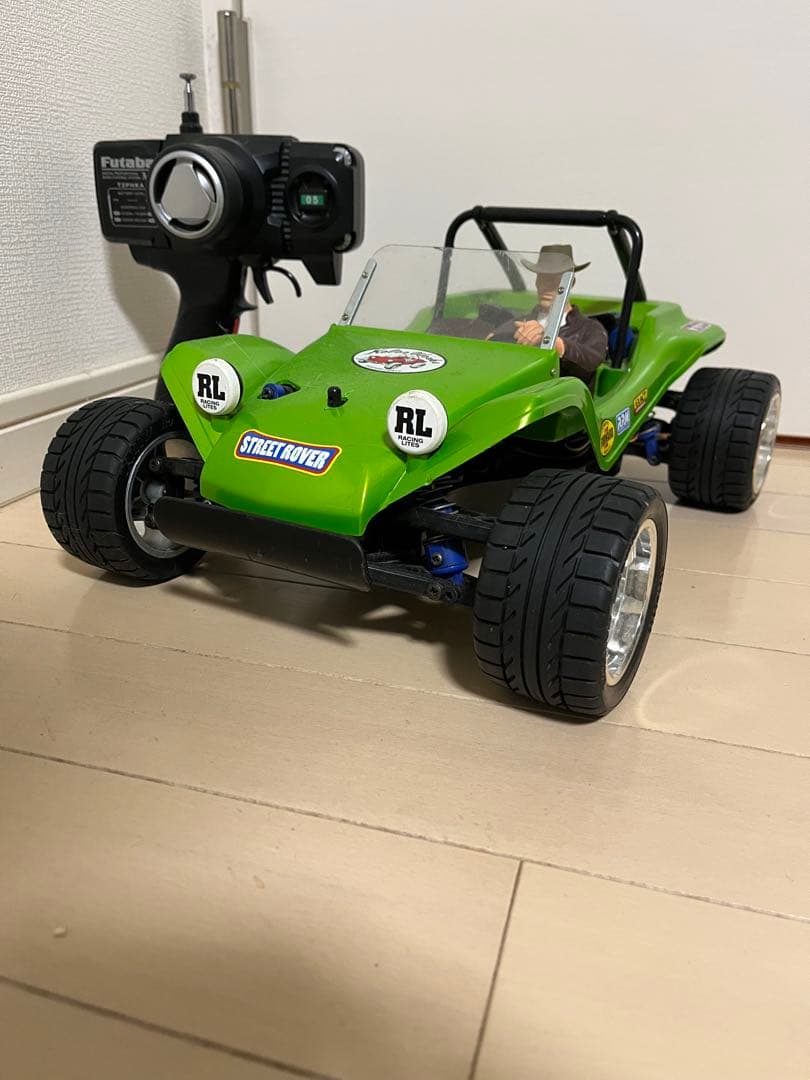 タミヤデューバギーメカ付新品ホイルタイヤ付き！