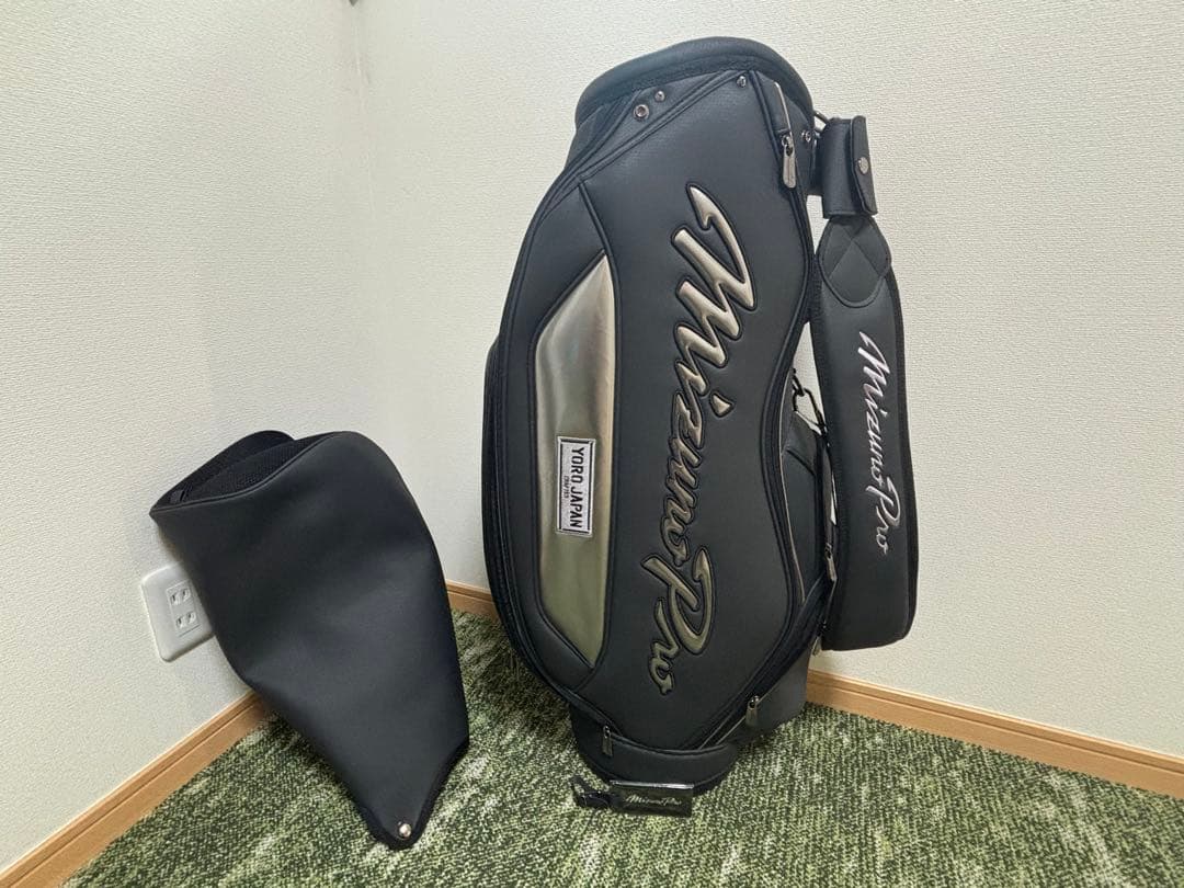 Mizuno Pro YORO JAPANワッペン付きキャディバッグ