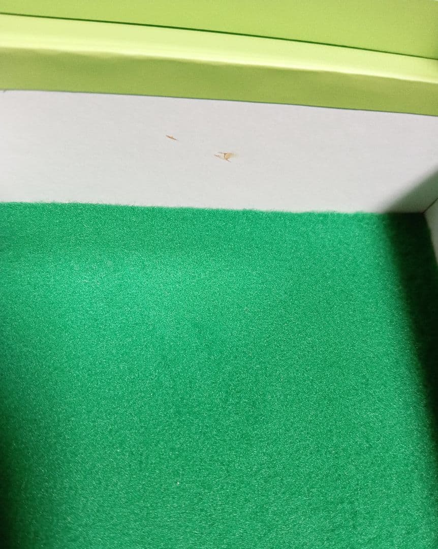 リラックマ　ペーパーBOX　お外でごろん　ジュエリーボックス 引き出し二段　緑