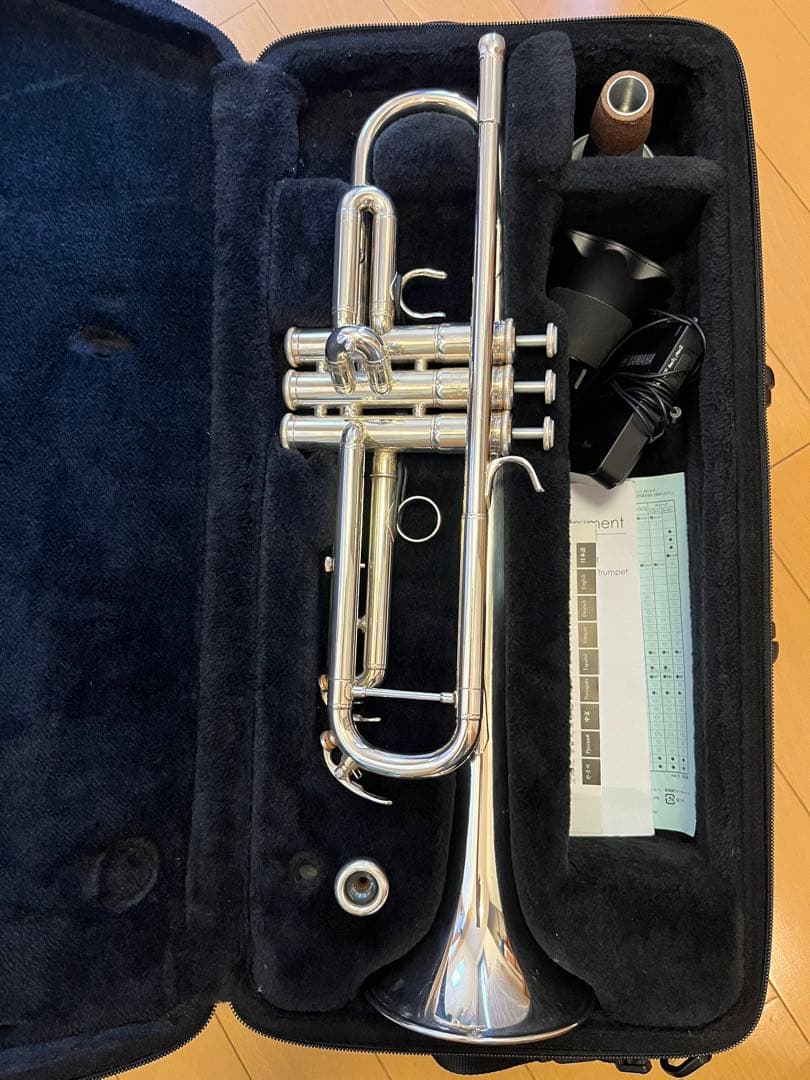 ヤマハ　トランペット　YTR-4335GSII シルバー