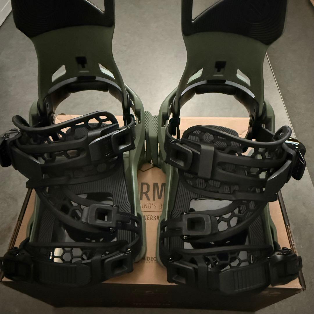 Nidecker Supermatic ビンディング オリーブグリーン