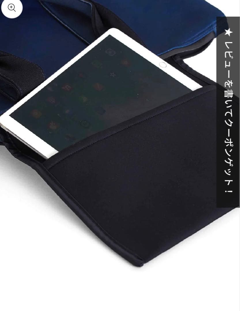 ネイビー　トートバッグ　ゴルフ/サーファー/ビジネス