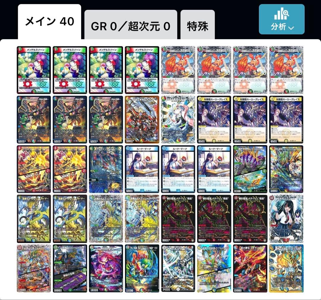 た*ン様 ガイアッシュ覇道　デュエマ　デッキ　匿名配送　ミラダンテxii 三重ス