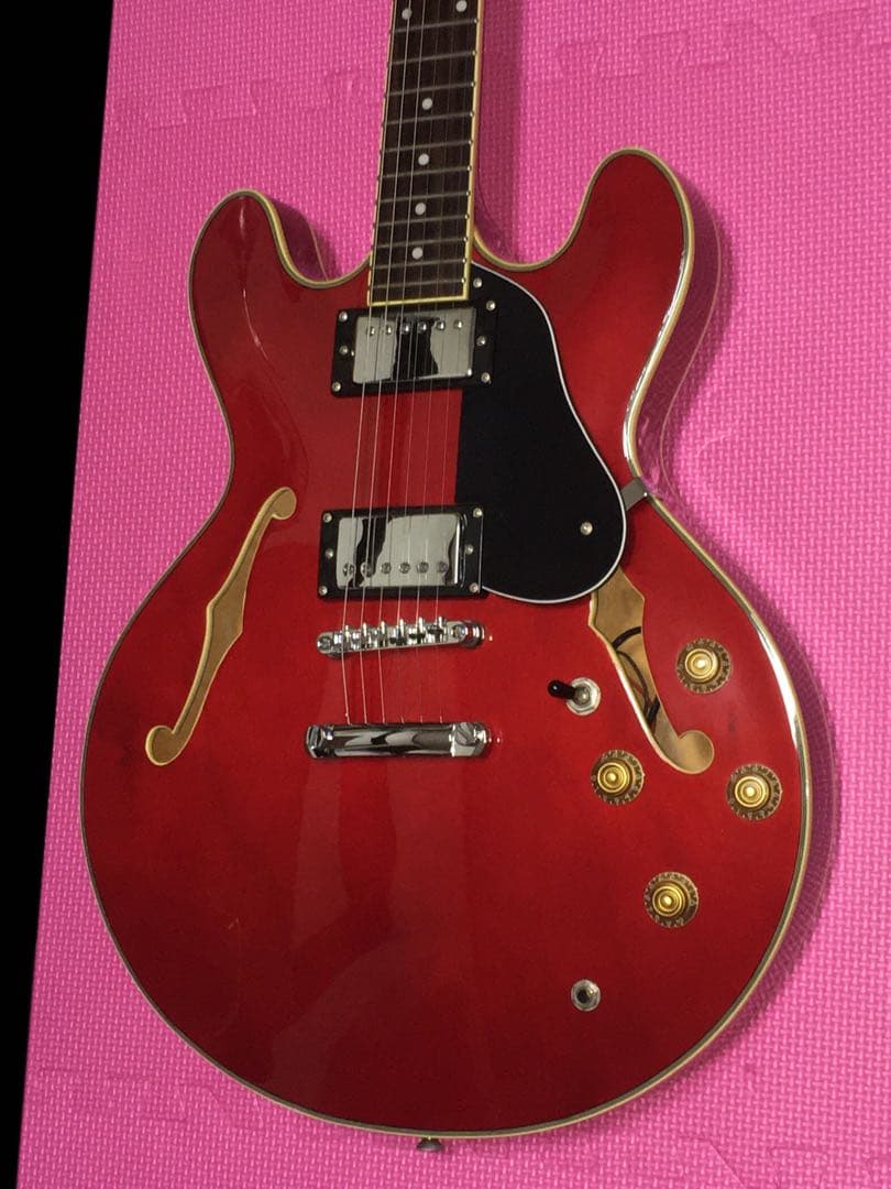 Fullerton ES-335 レア杢 バーズアイ セミアコ フラートン 楽器