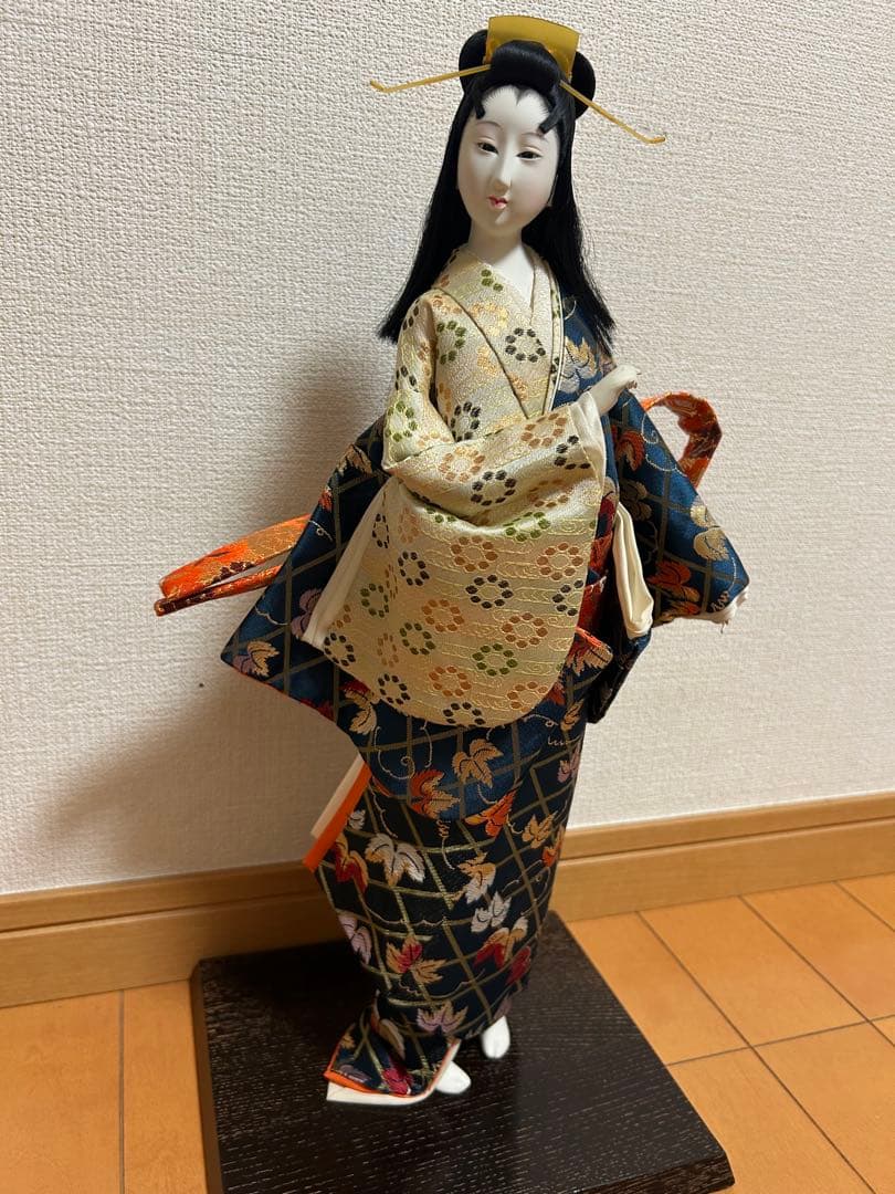 Vintage Kimono Doll 日本人形 着物 立ち姿