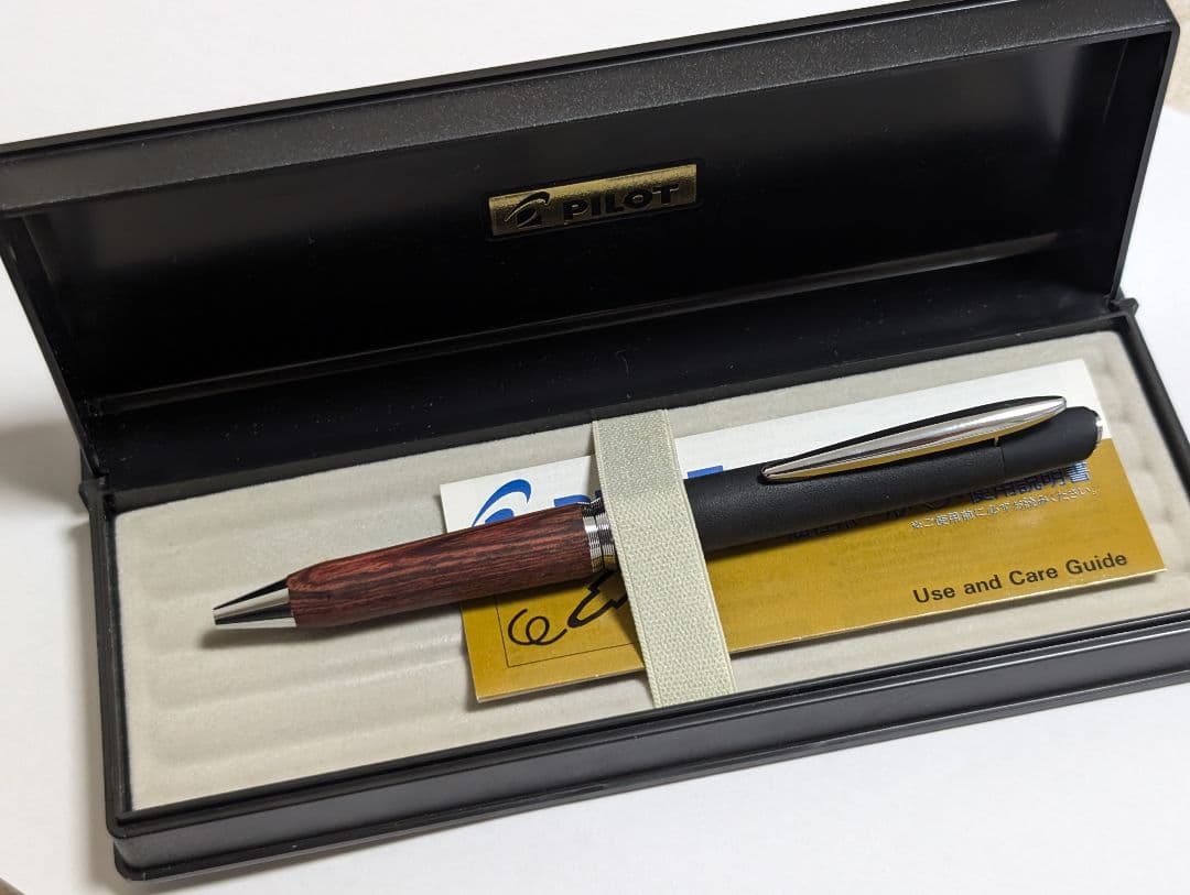 Pilot　ふみ楽　南部鉄　廃盤ボールペン　回転式