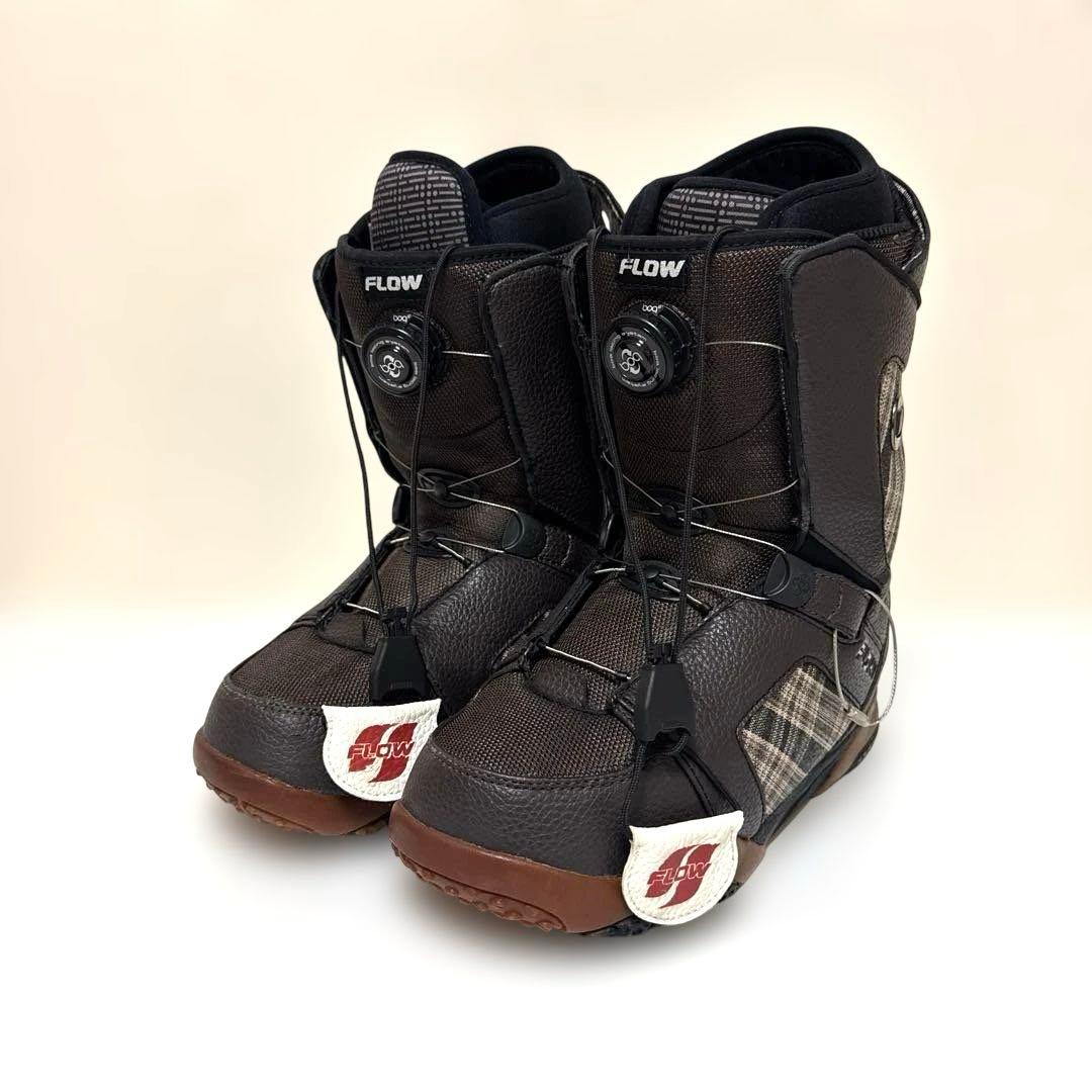 FLOW RIVAL BOA スノーボードブーツ（ブラウン）　26.5cm