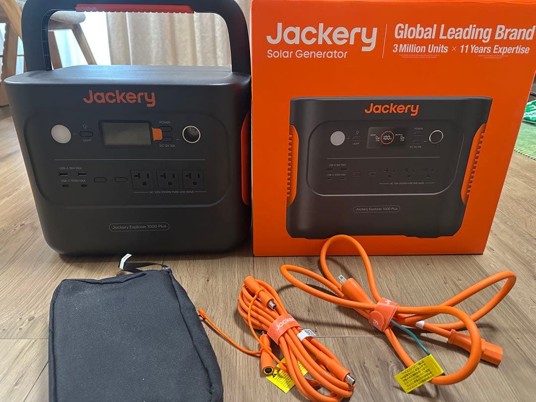 Jackery Solar generatorポータブル電源