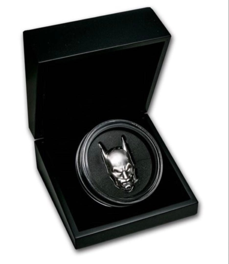 2020年 ニウエ バットマンカウル マスク ダークナイト 2オンス HR