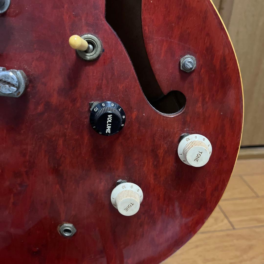 Heerby SA700 70s 春日楽器 セミアコ ジャンク扱い 音は出ます