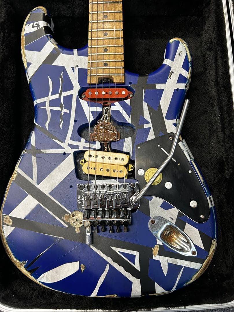 アッシュボディ！拘りのEVH Frankenstein BLUEフランケン