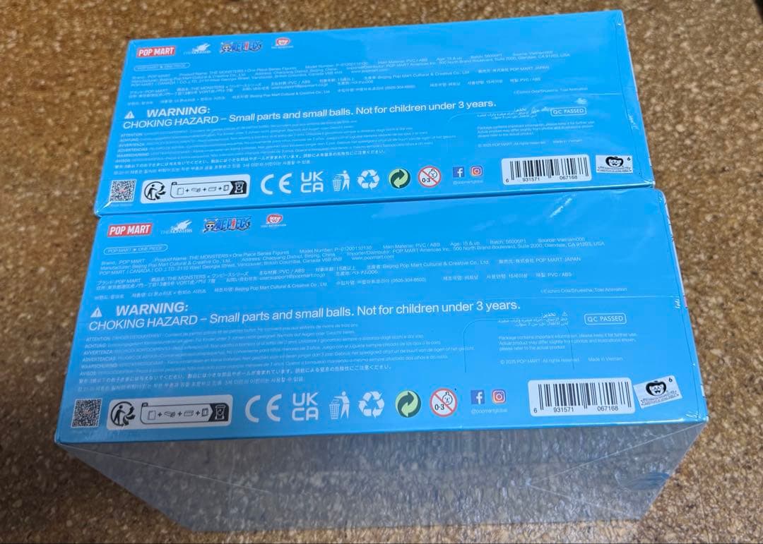 【POP MART】labubu x ONE PIECE ラブブ&ワンピース