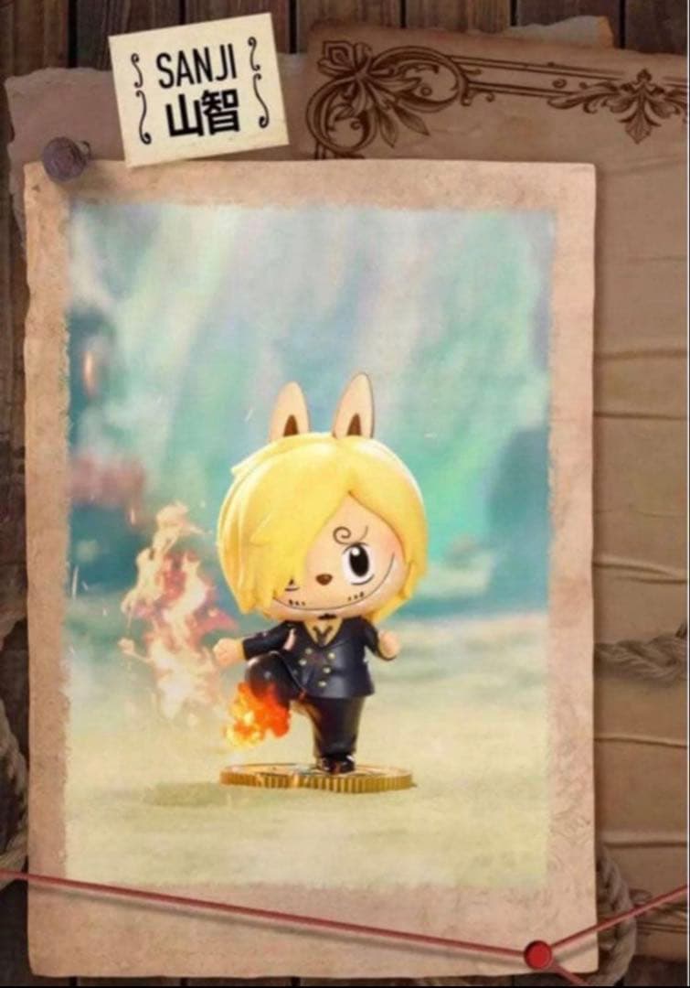 【POP MART】labubu x ONE PIECE ラブブ&ワンピース