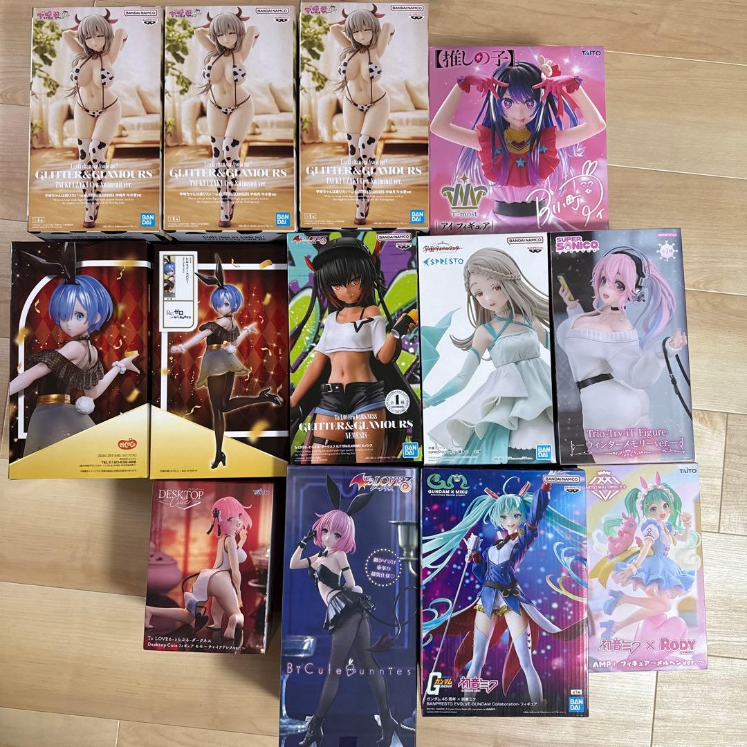 美少女プライズフィギュア　13個 まとめ売り