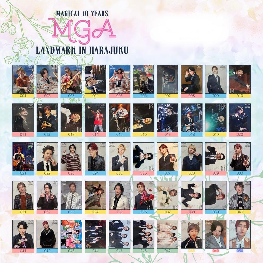 Mrs.GREEN APPLE MGA フォトカ