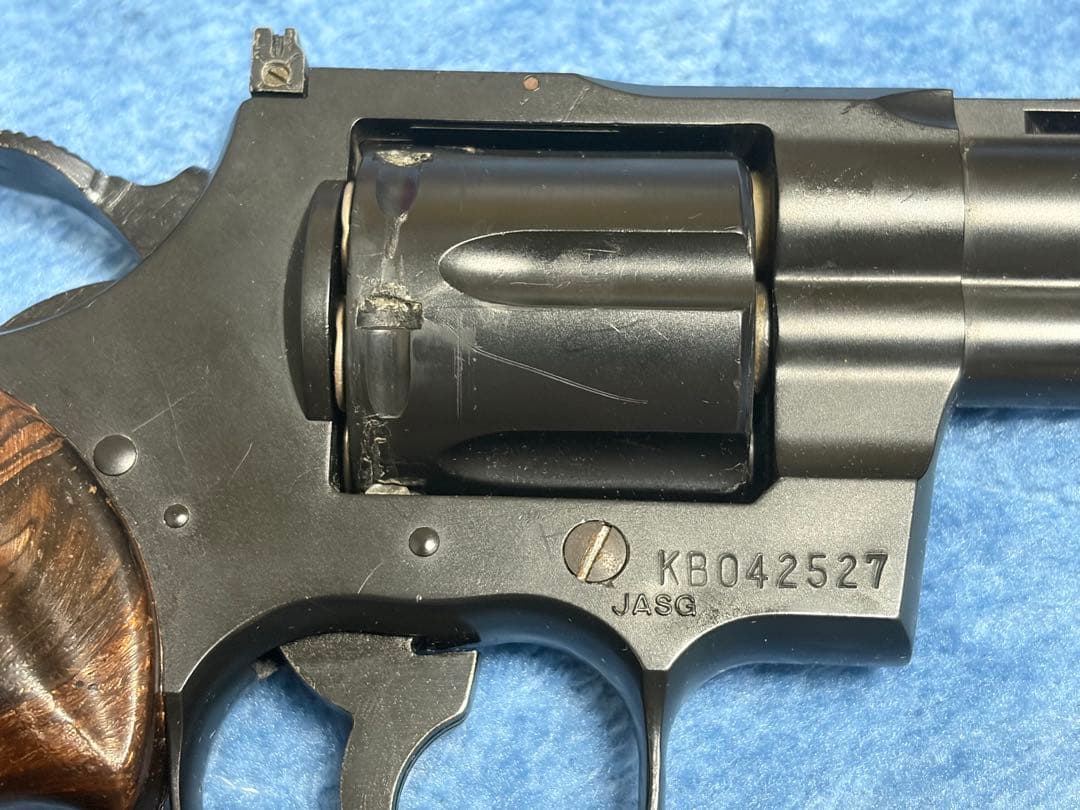 コクサイ コルトパイソン 4インチ ガスリボルバー ジャンク