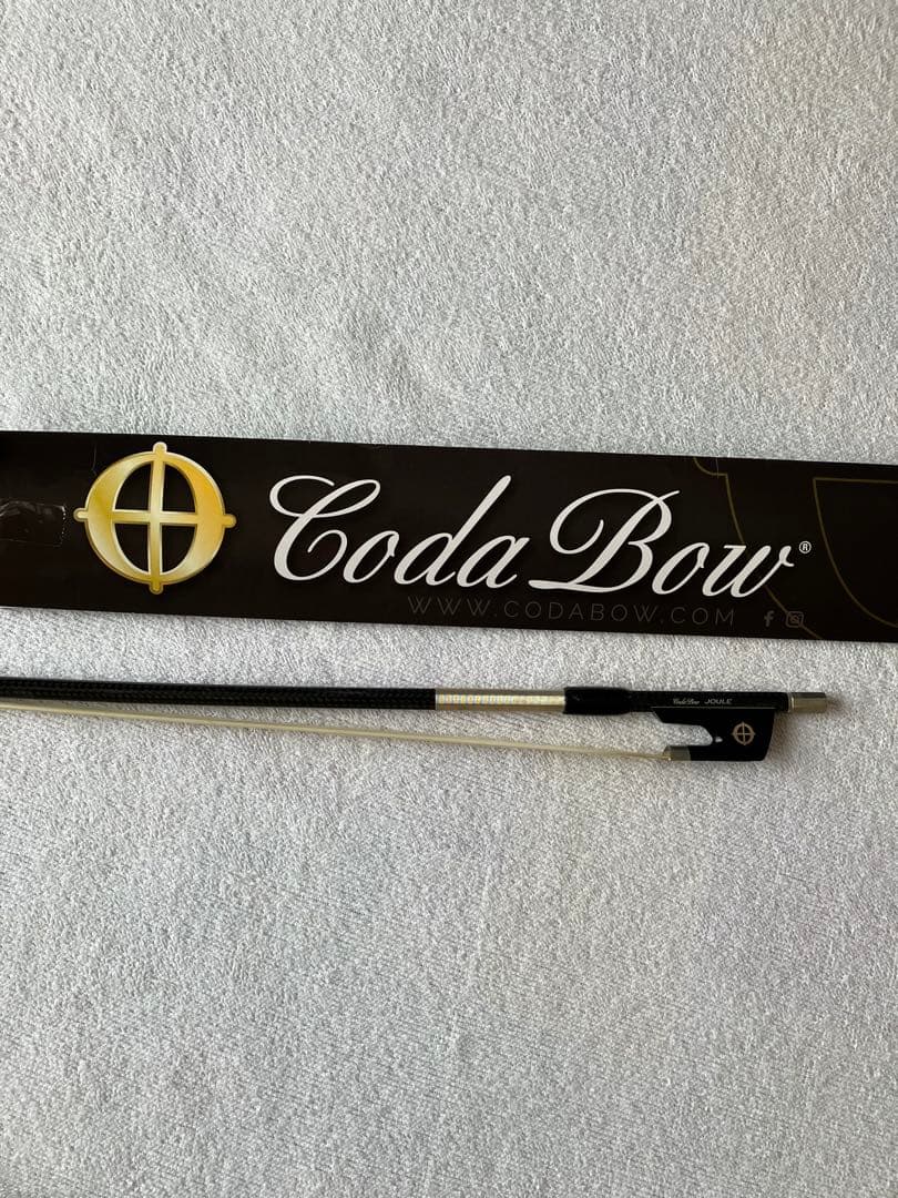 【美品】Coda Bow Joule バイオリン弓 箱付き カーボン コーダボウ