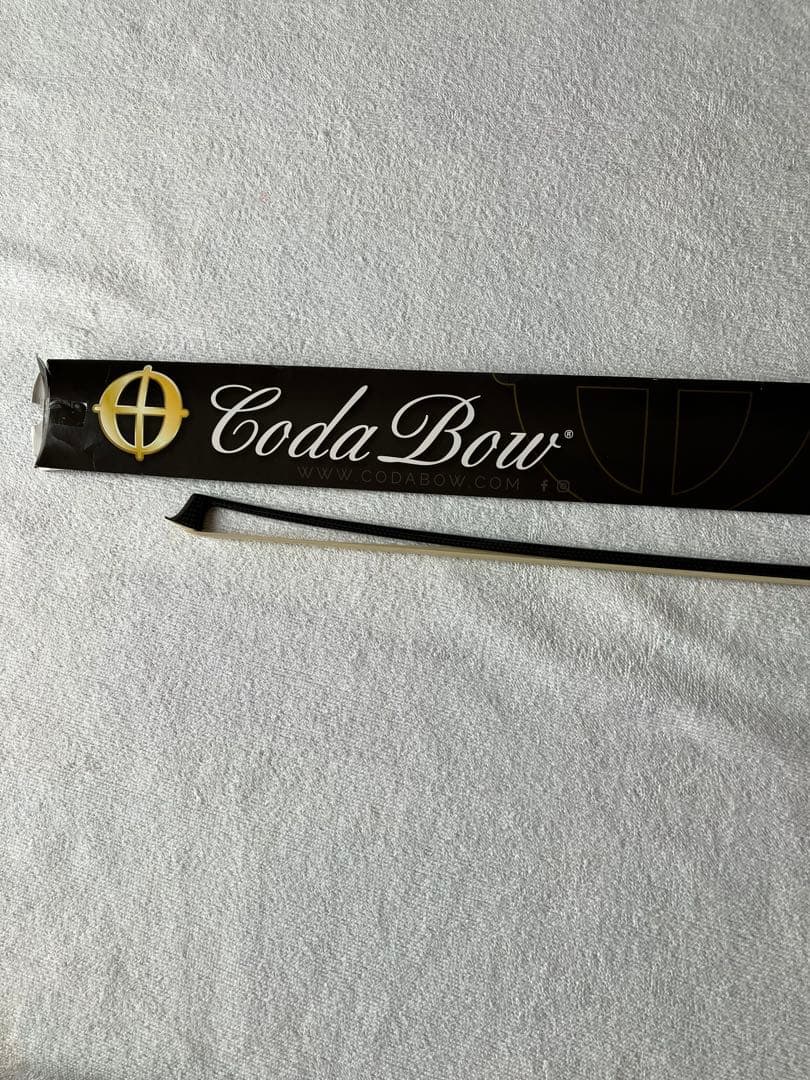 【美品】Coda Bow Joule バイオリン弓 箱付き カーボン コーダボウ