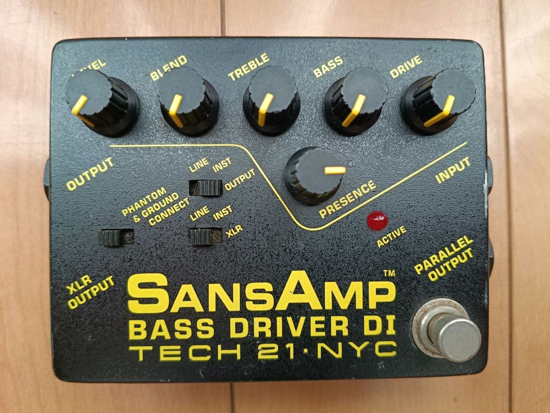 ベース Tech 21 NYC SansAmp Bass D DI