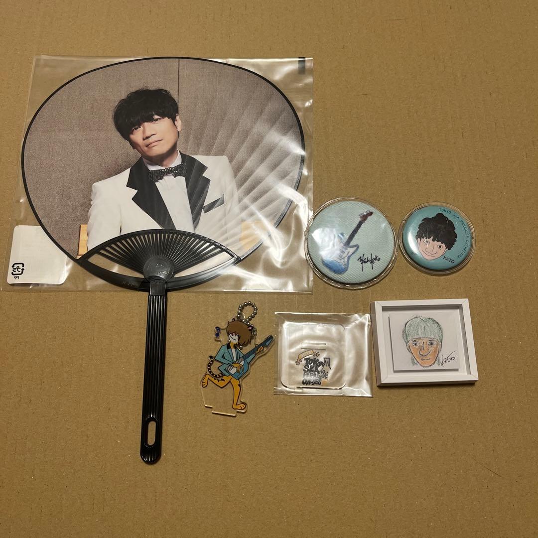 加藤隆志 スカパラ 団扇 マグネット グッズ 東京スカパラダイスオーケストラ