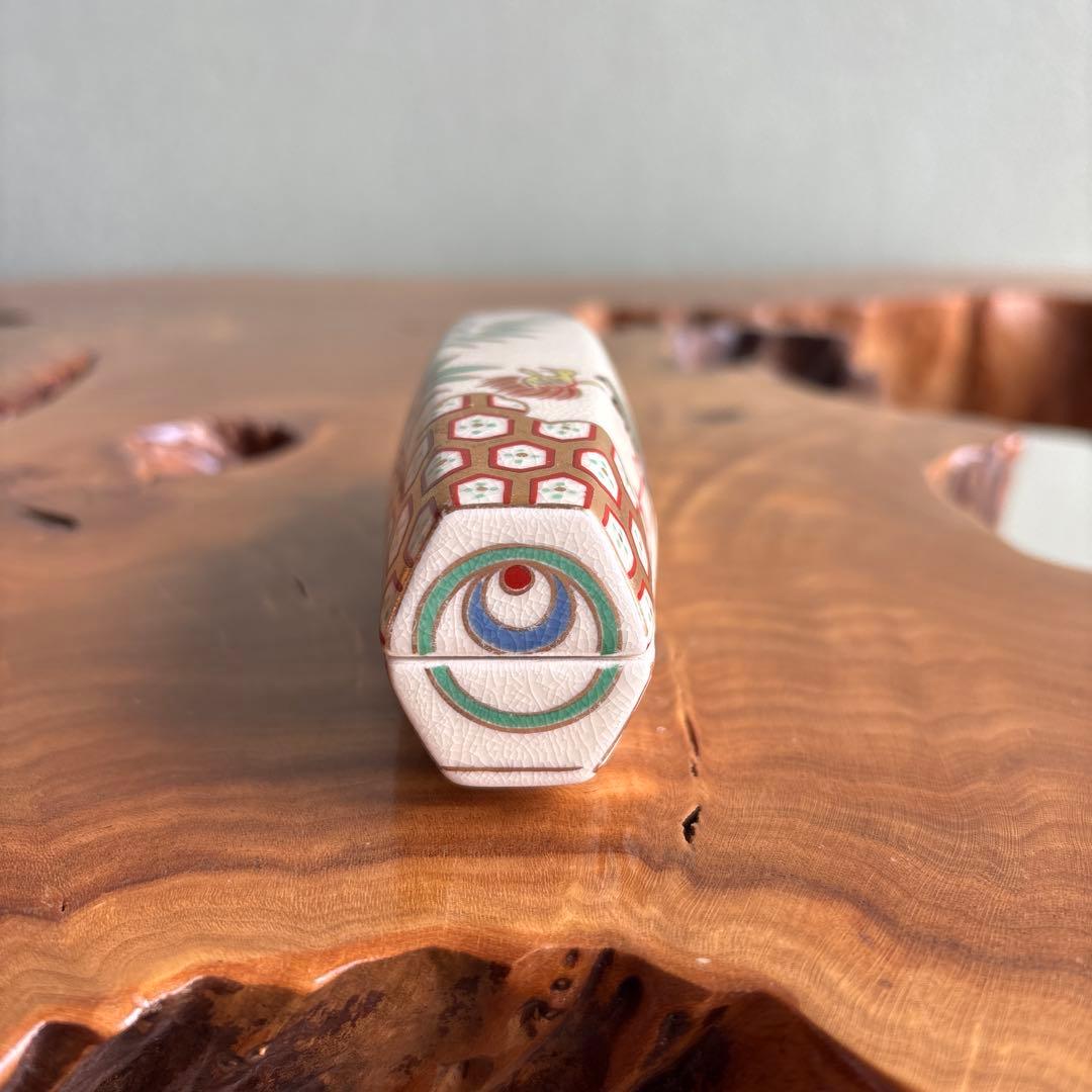 ぶりぶり香合 仁清風 桃岡堂 茶道具 共箱