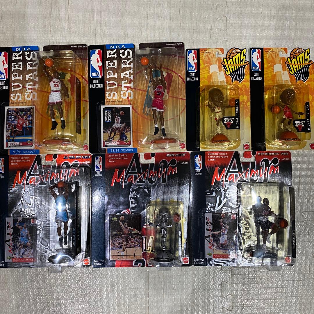 【激レア未開封】NBA Michael Jordan フィギュア7点