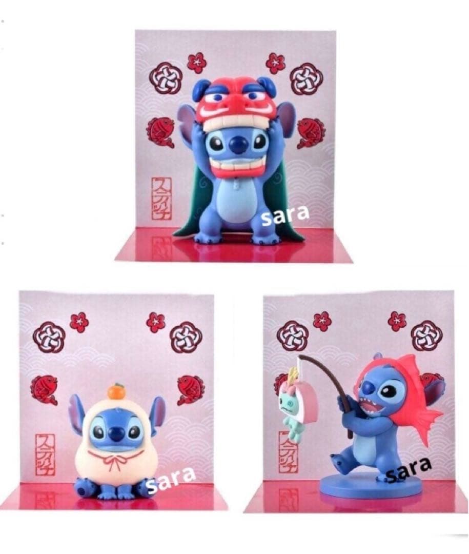 スティッチ スクランプ マスコット NEW YEAR STITCH 2026