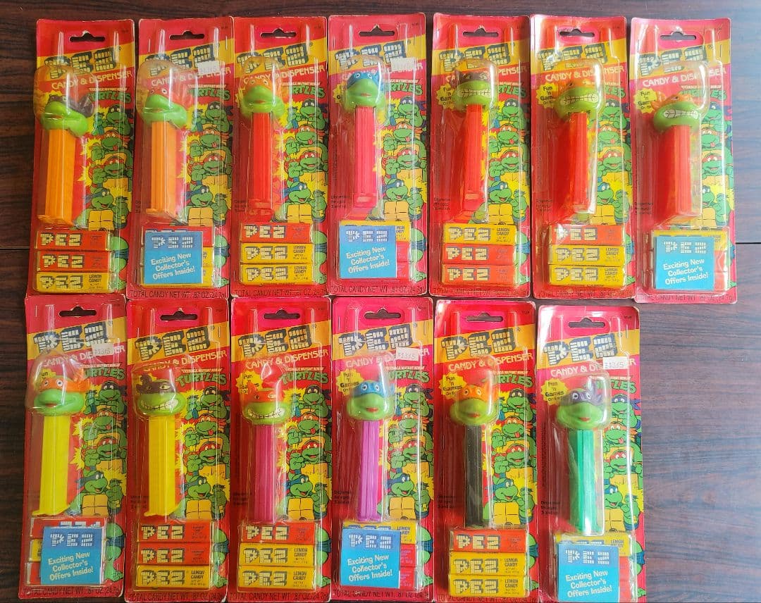 ミュータントタートルズ　PEZ　13品セット