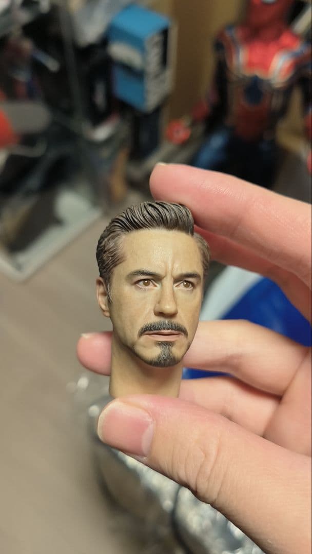 wm_13swtアイアンマン カスタマイズヘッド フィギュアプラスメガネ