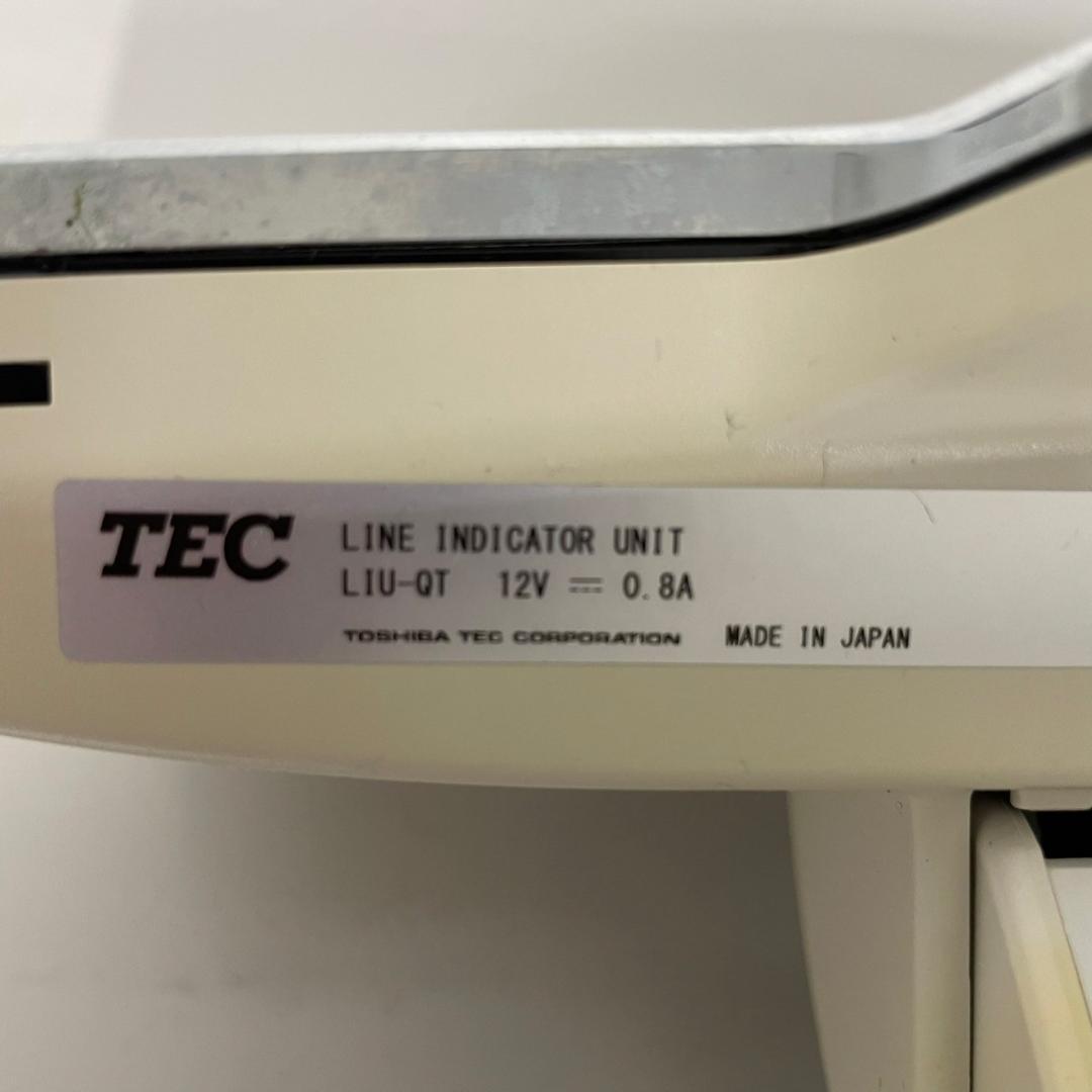東芝テック 電子レジスター POSレジ TEC QT-10 ② J0771