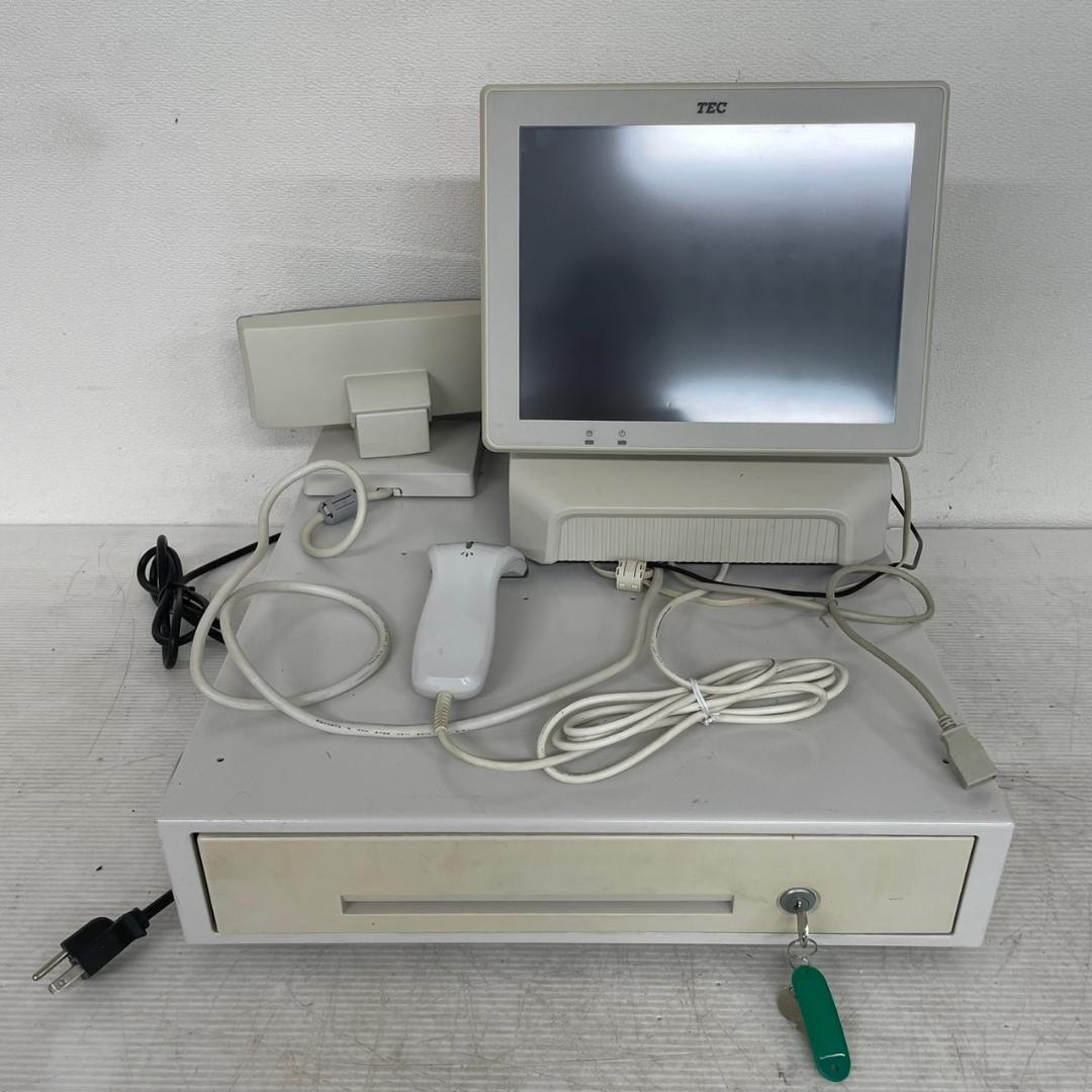 東芝テック 電子レジスター POSレジ TEC QT-10 ② J0771