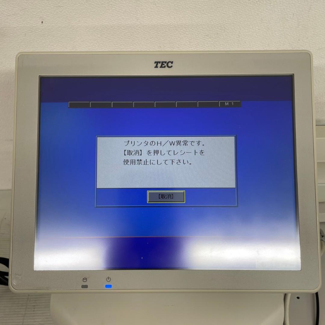 東芝テック 電子レジスター POSレジ TEC QT-10 ② J0771
