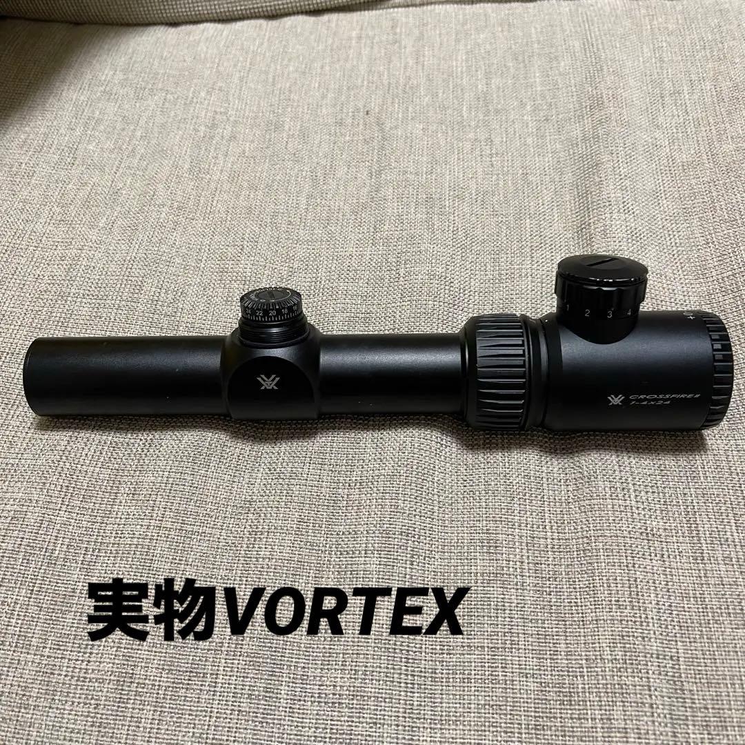 【実物】VORTEXクロスファイヤーII ライフルスコープ AR1-4×24