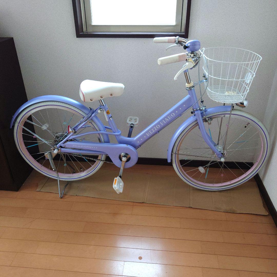 ※追記あり※　MEZZO PIANO メゾピアノ　自転車　22 ラベンダー