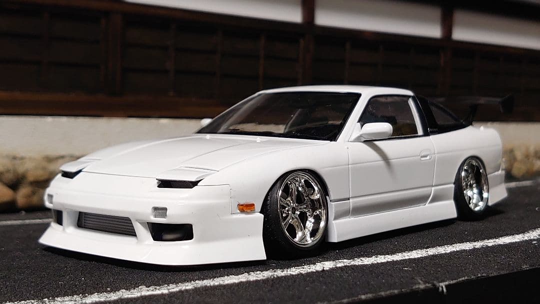 1/24 アオシマ ユーラス 180sx 完成品