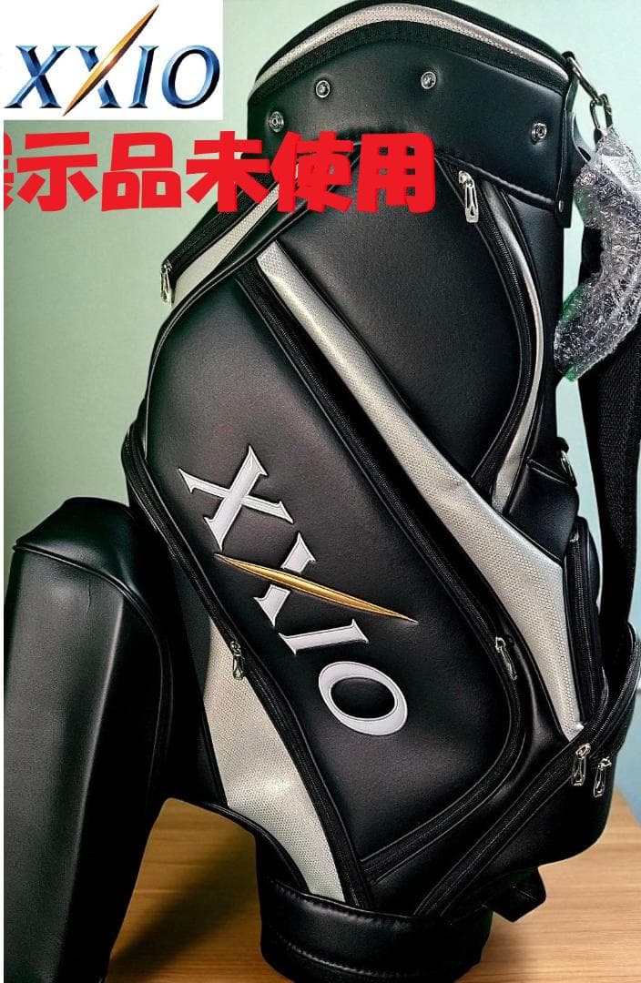 Par72送料無料/展XXIO ゴルフバッグ・キャディバッグ BLACK