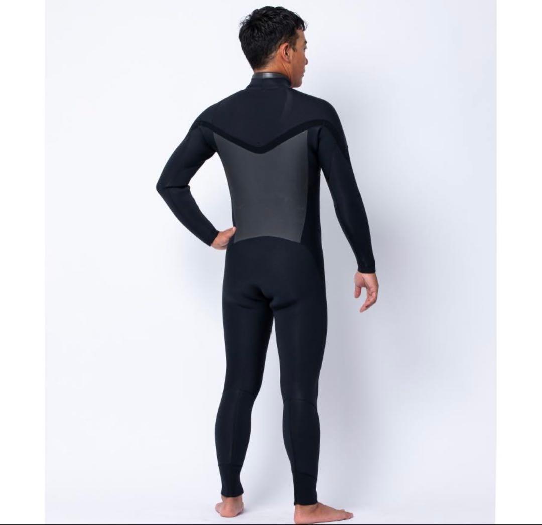 エアータイト 5X3mm メンズ サーフィン ウェットスーツ セミドライ L-R