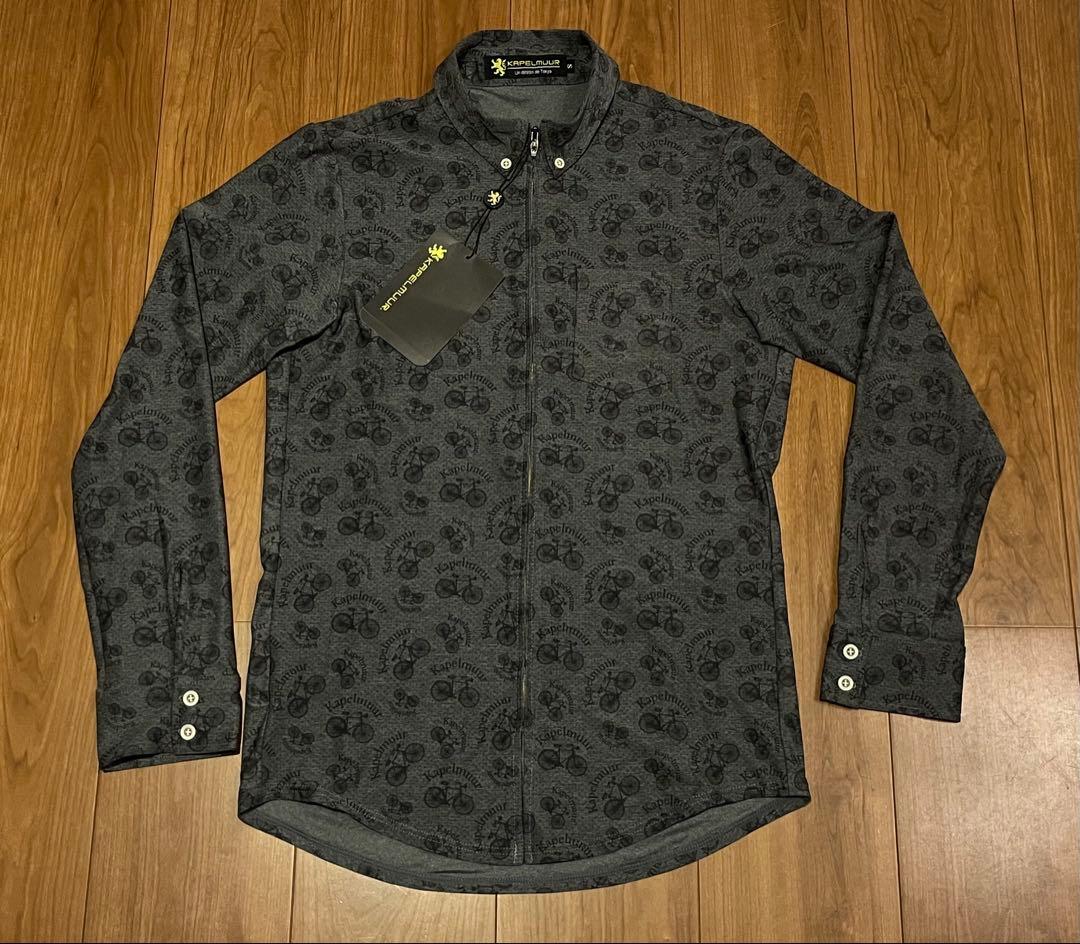 KAPELMUUR サイクルジャージ Sサイズ グレー カジュアルシャツ日本製