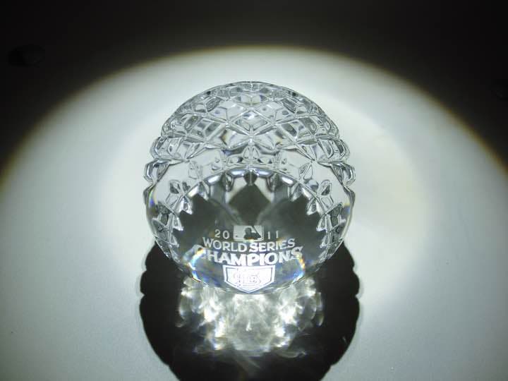 カージナルス・2011メジャーリーグ優勝記念クリスタル（社製）