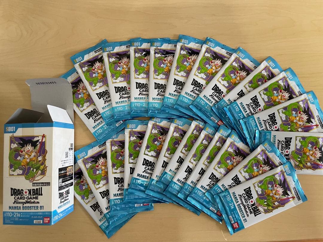 ドラゴンボール MANGA BOOSTER 01 箱付きバラパック