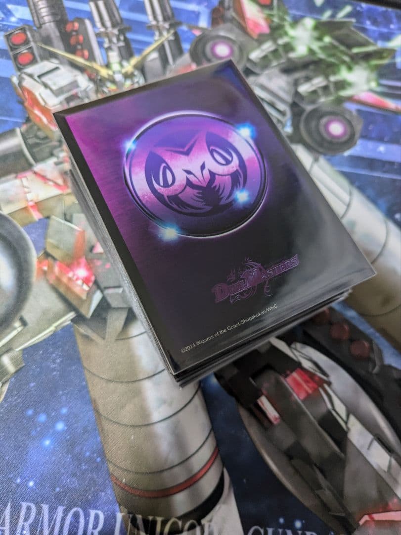 【匿名配送】 黒緑アビス デッキ パーツ付き 三重スリーブ付き