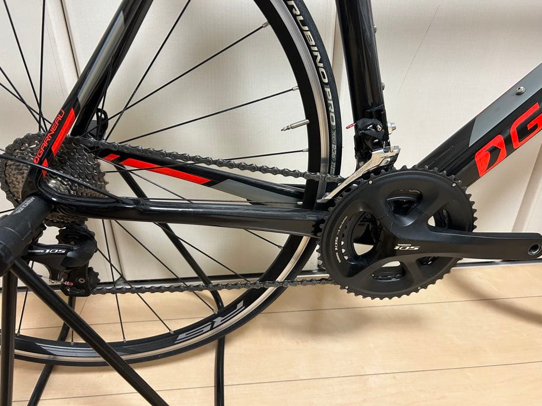 GARNEAU ロードバイク 105 ブラック/レッド
