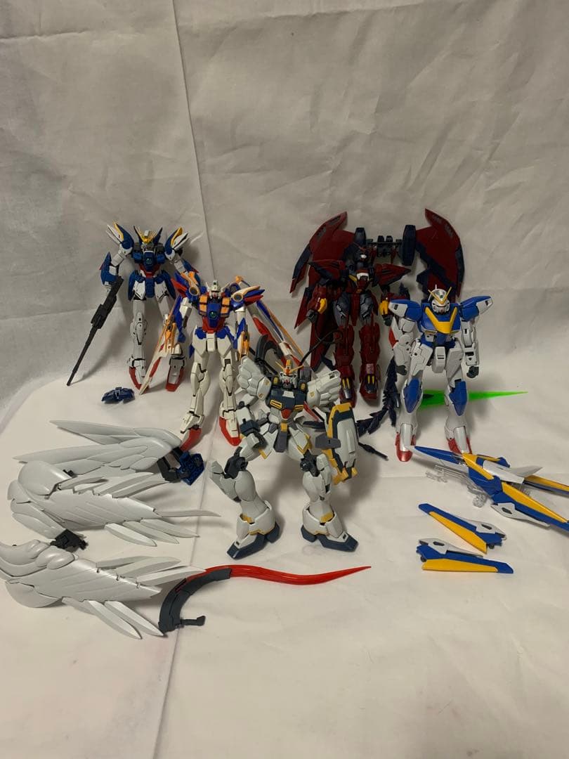 ガンプラジャンク・使用・未使用塗料・ガンプラ制作用道具まとめ売り