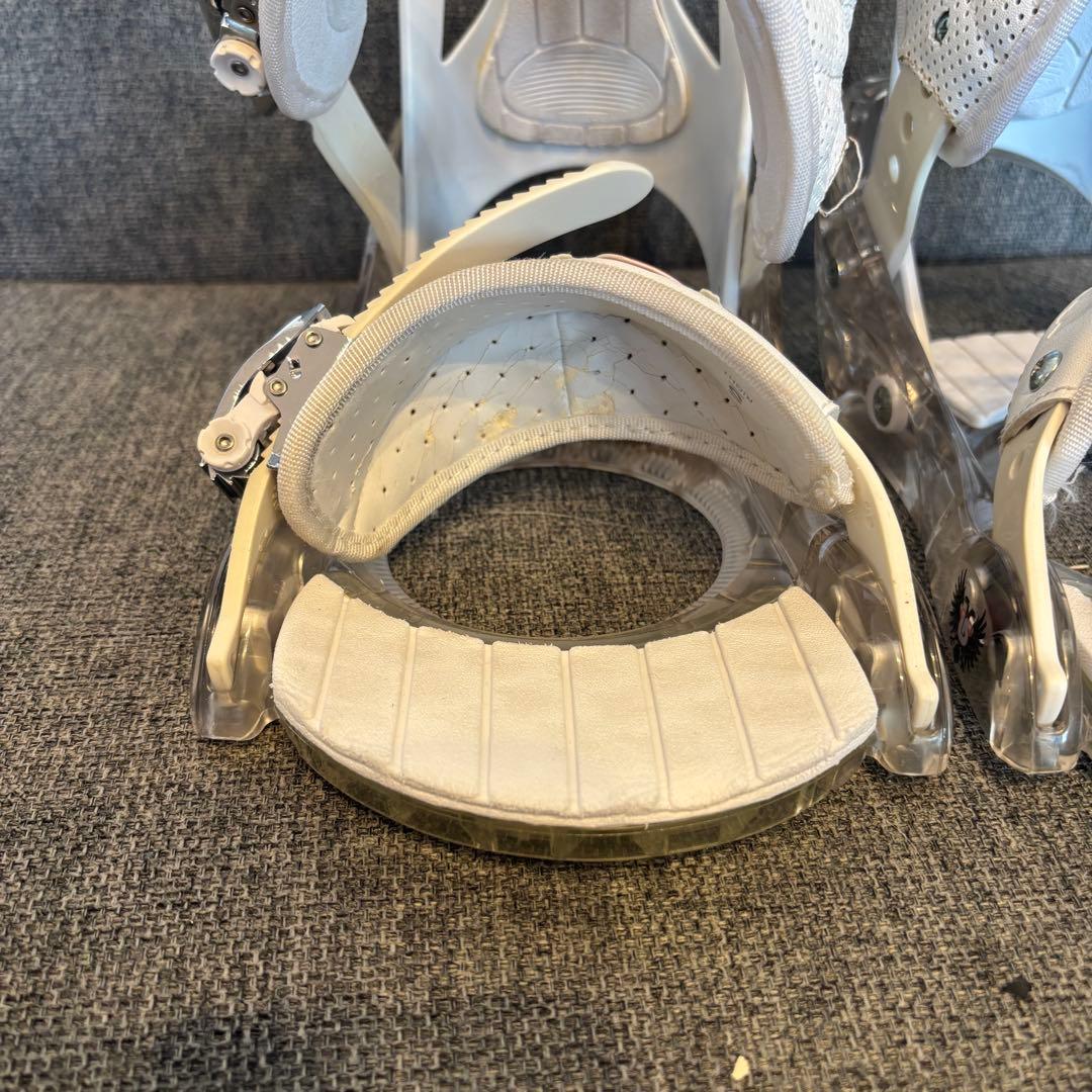 BURTON CUSTOM ビンディング Sサイズ バートン カスタム ホワイト