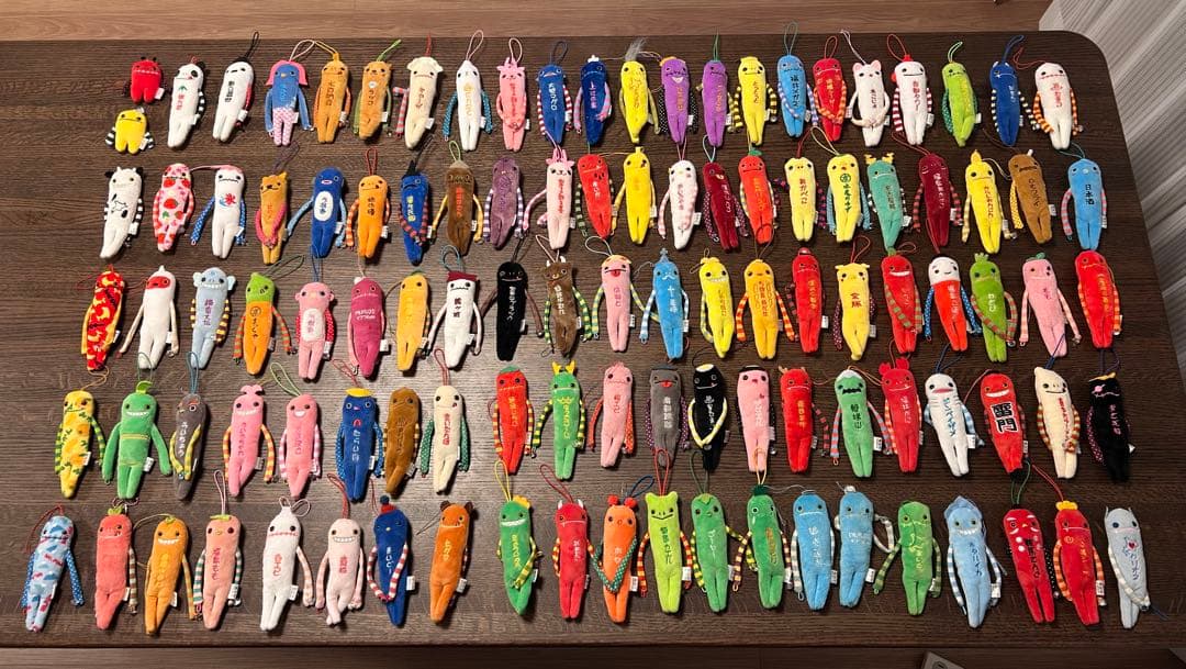 モケケ　もけけ　ストラップ　ご当地　106体セット　キーホルダー　ぬいぐるみ