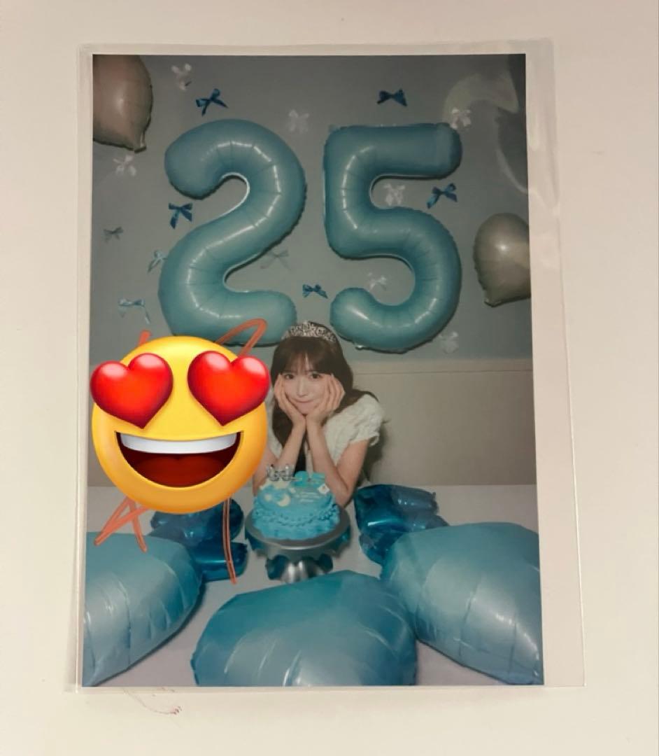 私立恵比寿中学(えびちゅう) サイン生写真 中山莉子25th生誕 シークレット