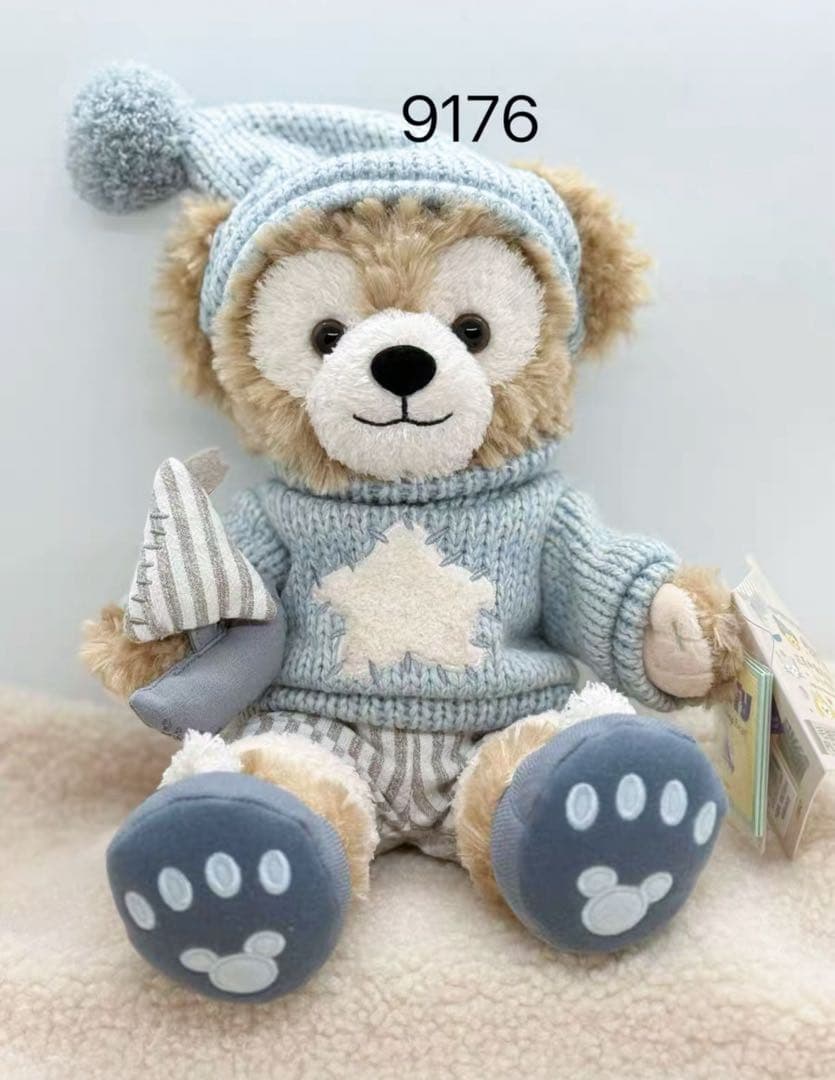 専用　9176 上海ディズニー　リラックス2.0 ダッフィー　ぬいぐるみSS